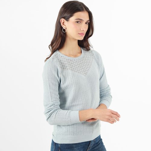 Sweater Cuello Redondo Manga Larga
