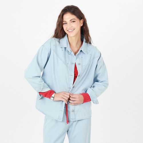 Chaqueta Cuello Camisero Manga Larga