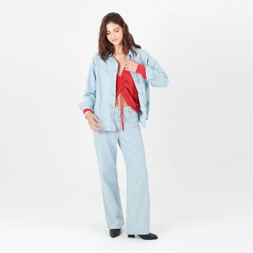 Chaqueta Cuello Camisero Manga Larga