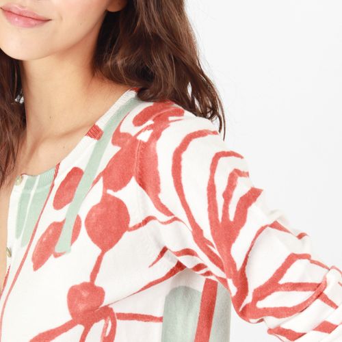 Sweater Cuello Abierto Manga Larga