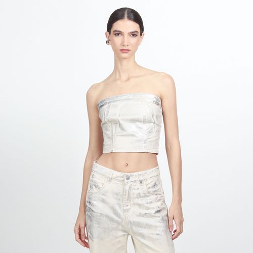 Blusa Cuello Strap Manga Sisa