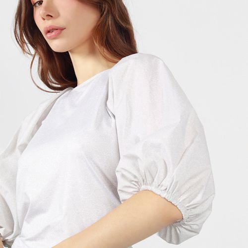 Blusa Cuello Bandeja Manga 3cuartos