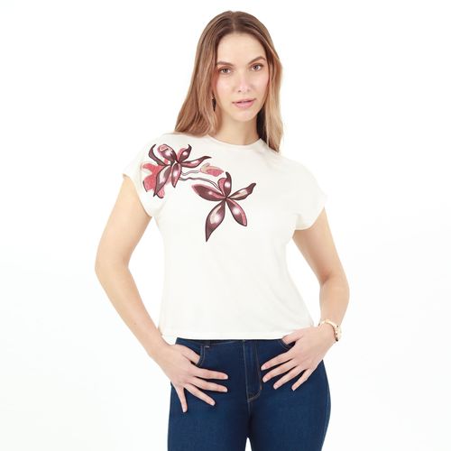 Camiseta Cuello Redondo Manga Corta