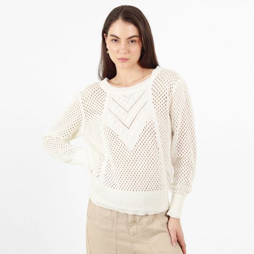 Sweater Cuello Redondo Manga Larga