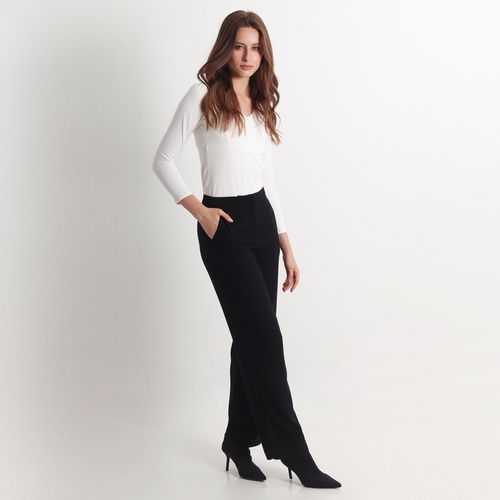 Pantalon Tiro Medio Bota Recta