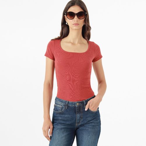 Camiseta Cuello Redondo Marga Corta