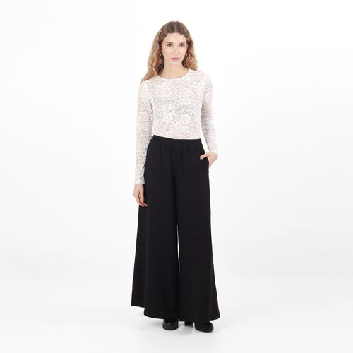 Pantalon Tipo Alto Bota Palazzo