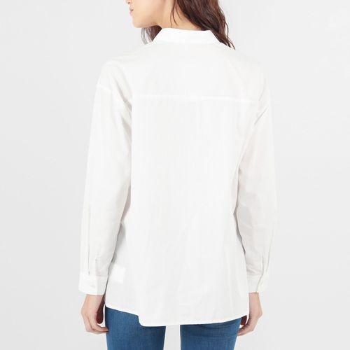 Camisa Cuello Camisero Manga Larga