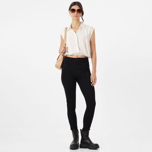 Blusa Cuello Camisero Manga Sisa