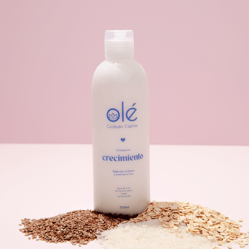 Shampoo Arroz y linaza