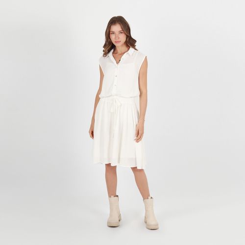 Vestido Cuello Camisero Manga Sisa