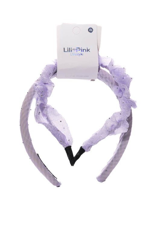 Diadema con moñas x2 unidades
