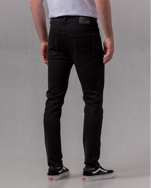 Jean Slim tono oscuro para hombre