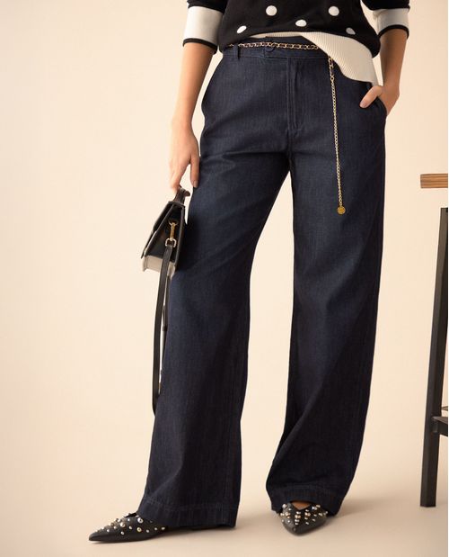 Jean Straight tono medio para mujer