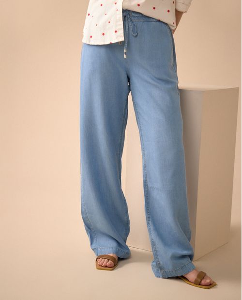 Jean Wide Leg de bota amplia para mujer