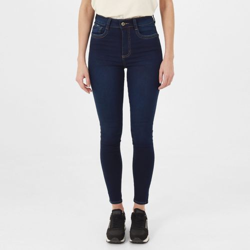Jean Muse Tiro Alto Bota Skinny