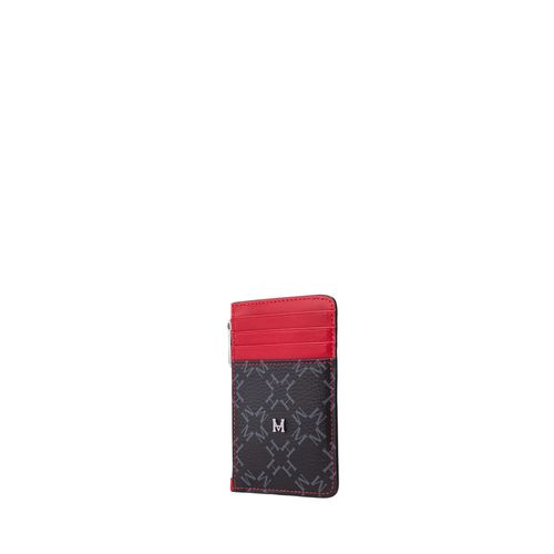 Tarjetero 8 Tarjetas Con Zip Ébano Primario Básico