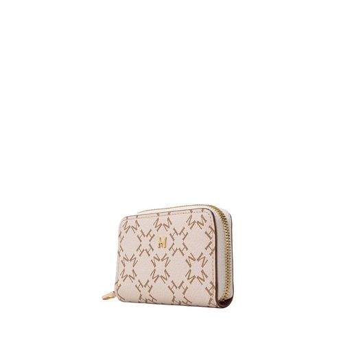 Monedero Llavero Zip Mps Beige Primario Básico