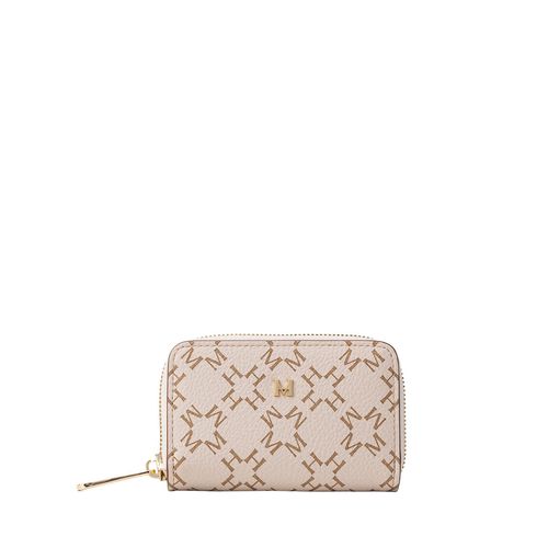 Monedero Llavero Zip Mps Beige Primario Básico