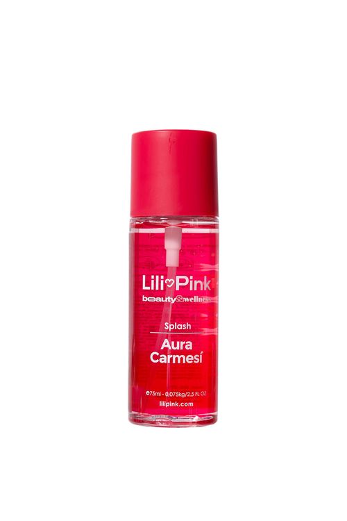 Splash corporal aura carmesí de 75 ml