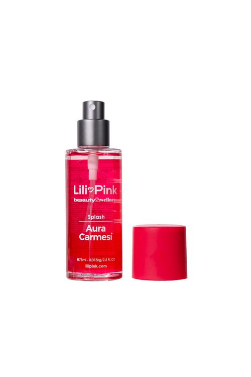 Splash corporal aura carmesí de 75 ml
