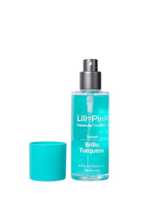 Splash corporal brillo turquesa de 75 ml