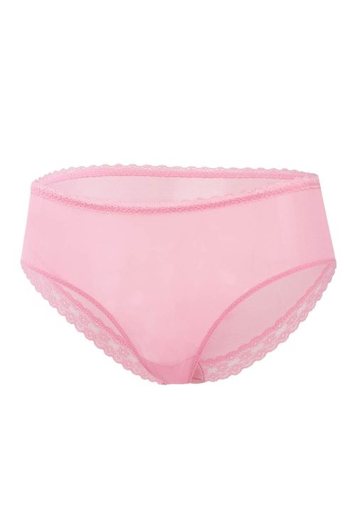 Panty tipo hipster en malla paquete x2