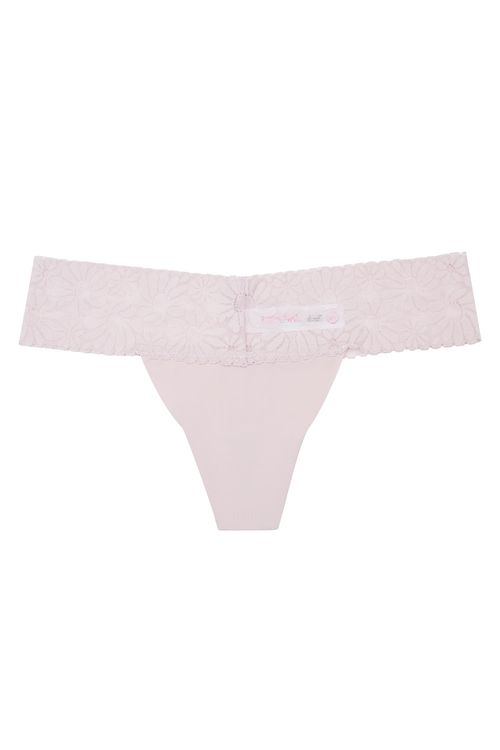 Panty tipo brasilera invisible microfibra paquete x5