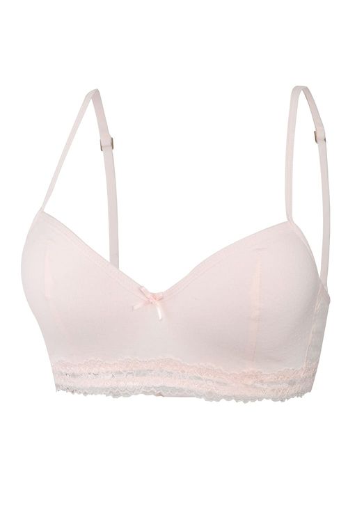 Brasier sin aro en algodón paquete x2