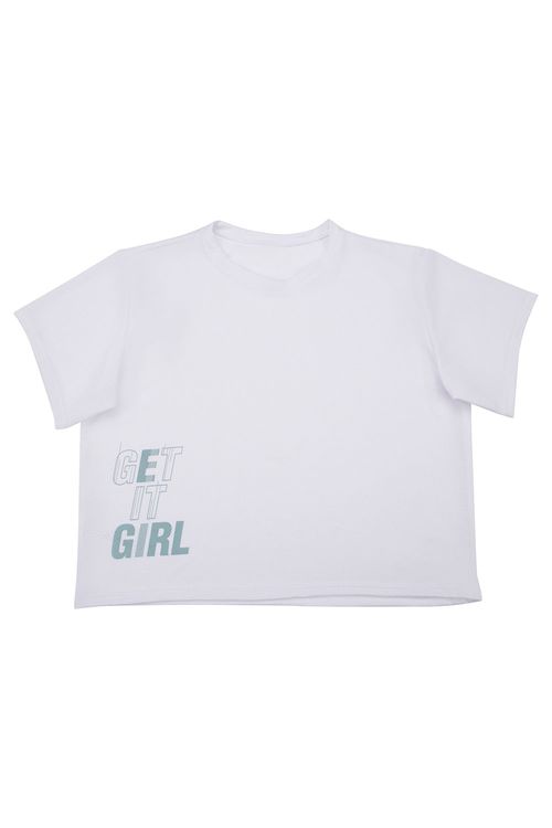Camiseta manga corta en microfibra