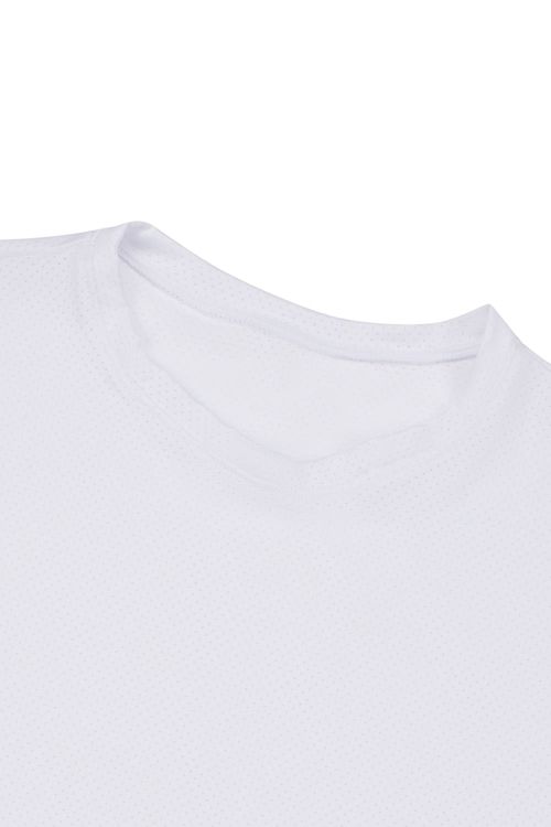 Camiseta manga corta en microfibra