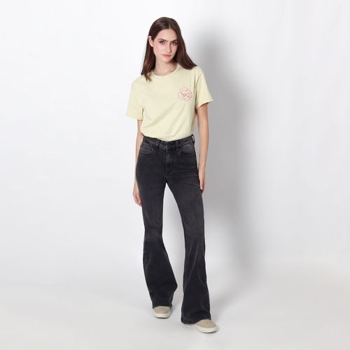 Jean Tiro Alto Bota Flare