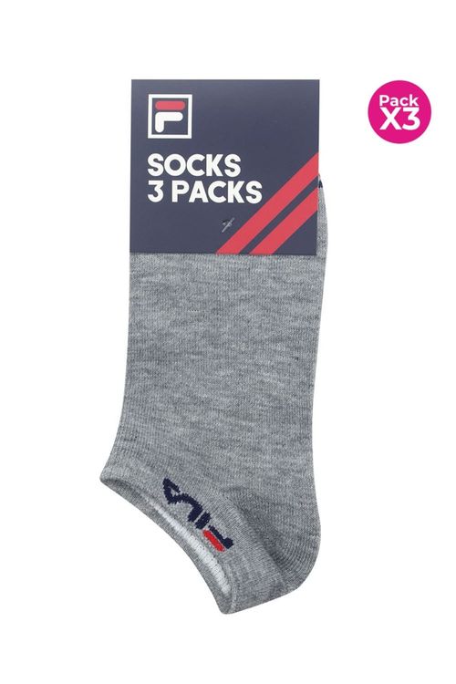 Medias para hombre talonera x3 marca fila