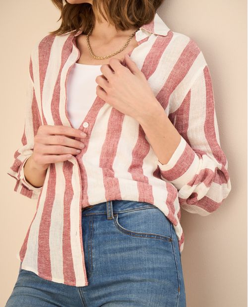 Camisa manga larga para mujer