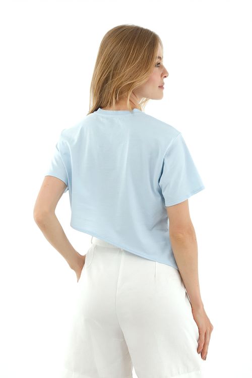 T-Shirt  Charlie Azul Claro