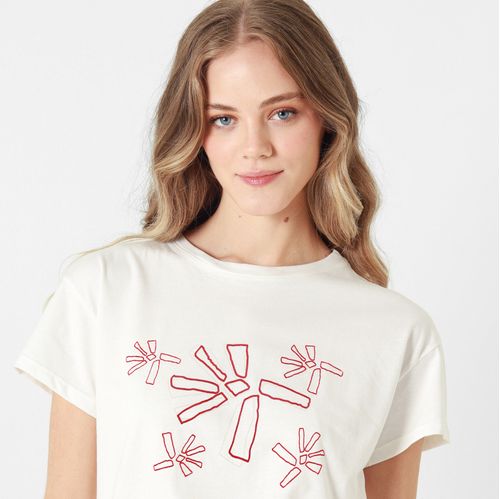 Camiseta Cuello Redondo Manga Corta
