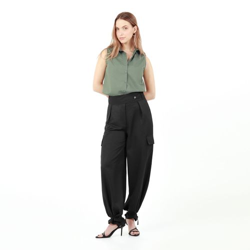 Pantalon Tiro Alto Bota Recta