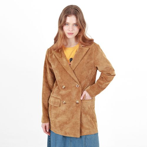 Chaqueta Cuello Solapa Manga Larga