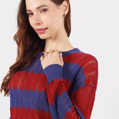 Sweater Cuello Redondo Manga Larga