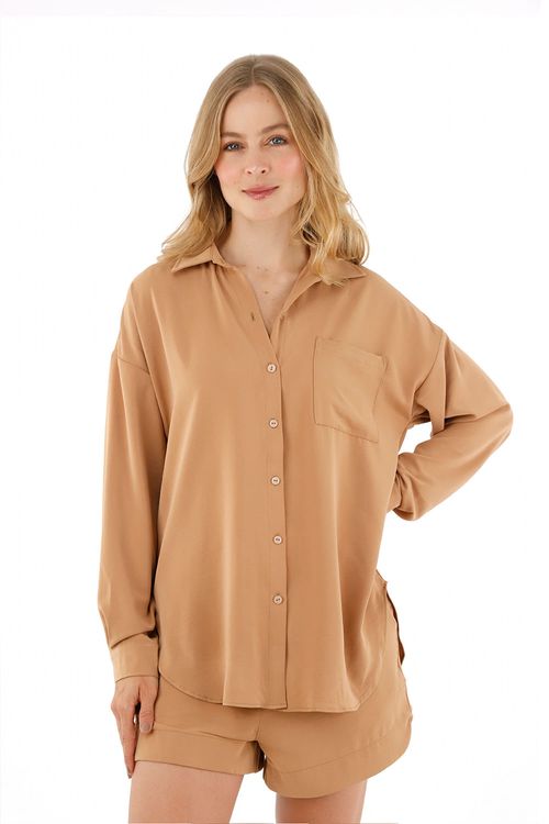 Camisa  Ayden Toupe