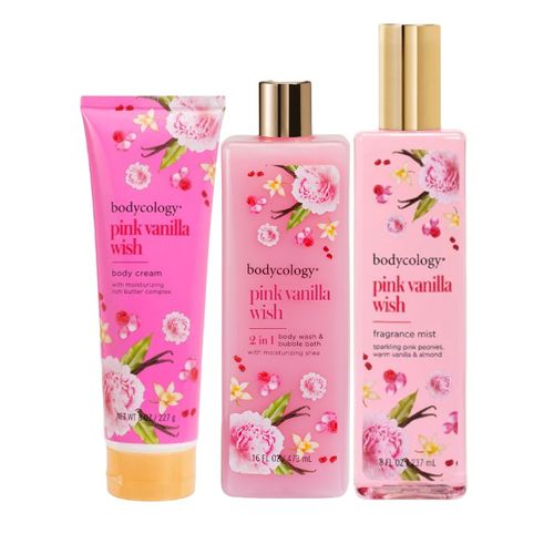 Combo Bodycology Pink Vanilla Wish (3 piezas)