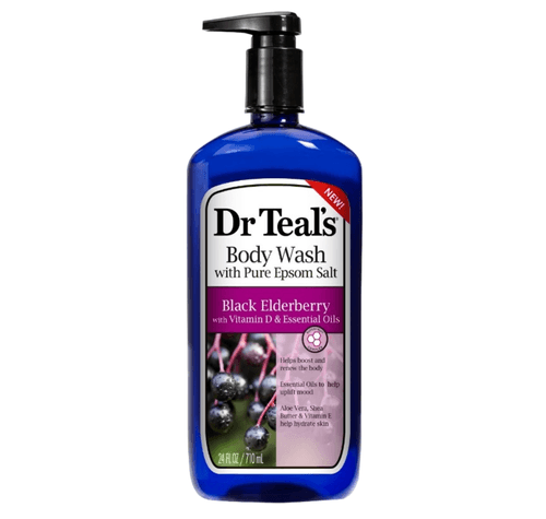 Dr.Teals Jabon Liquido Corporal Sauco 24oz