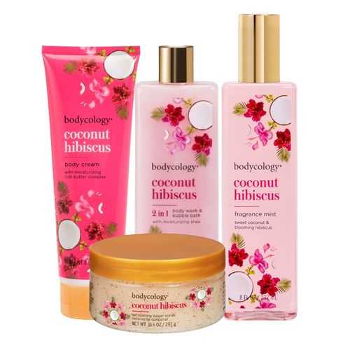 Combo Bodycology Coconut Hibiscus (4 piezas)