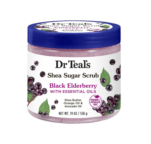 Dr. Teals Azucar Exfoliante Sauco Negro Oil 19oz