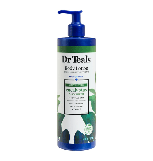 Dr. Teals Crema Corporal Eucalipto Menta 18oz