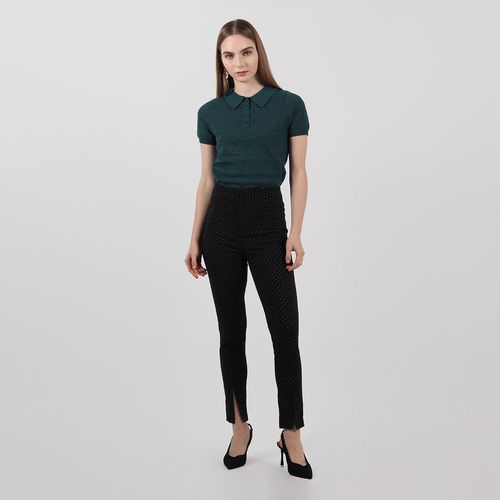 Pantalon tiro alto bota skinny