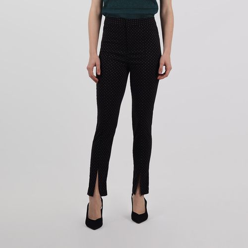 Pantalon tiro alto bota skinny