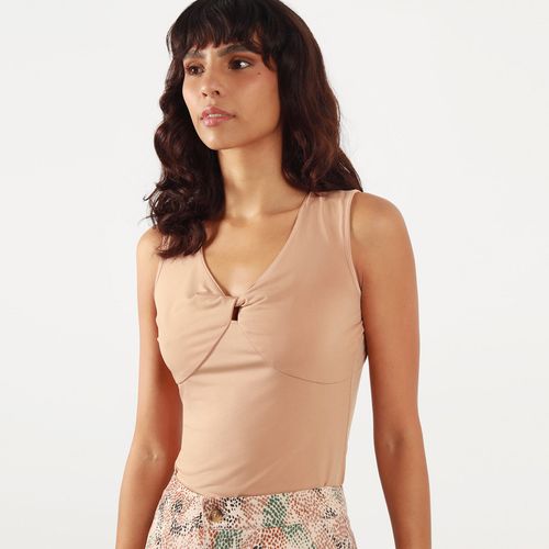 Camiseta Cuello V Manga Sisa