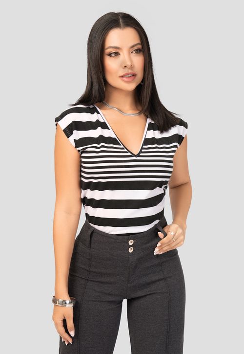 Blusa Mujer Negro Mp 103333
