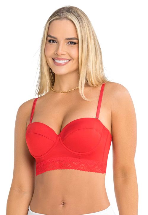Bustier Mujer Rojo FI 1452